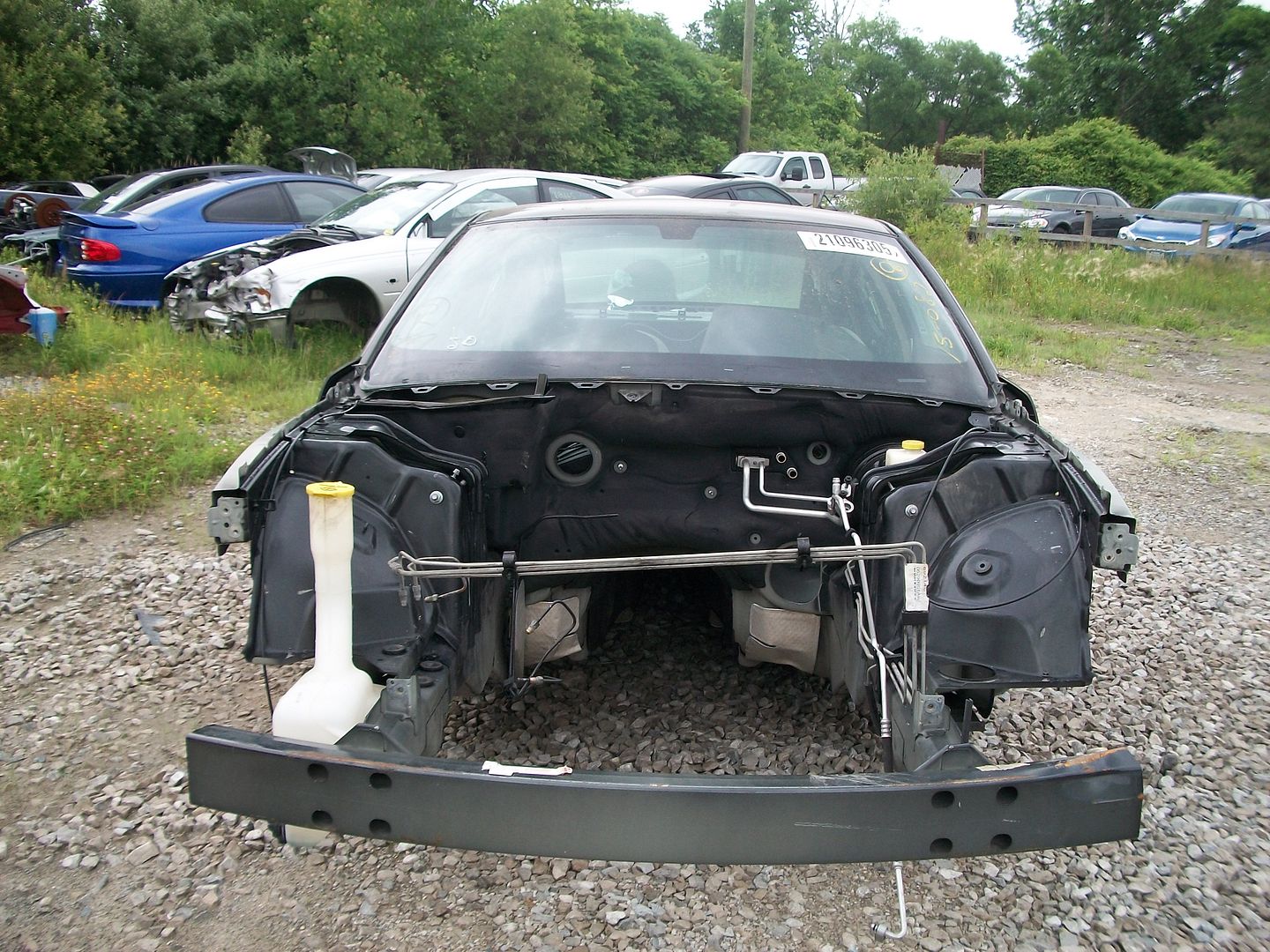 0610 Dodge Charger SRT8 OEM Front Frame Rails Cowl Clip Section